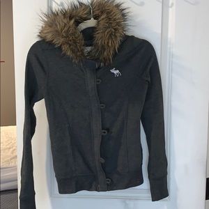 Abercrombie kids zip up hoodie